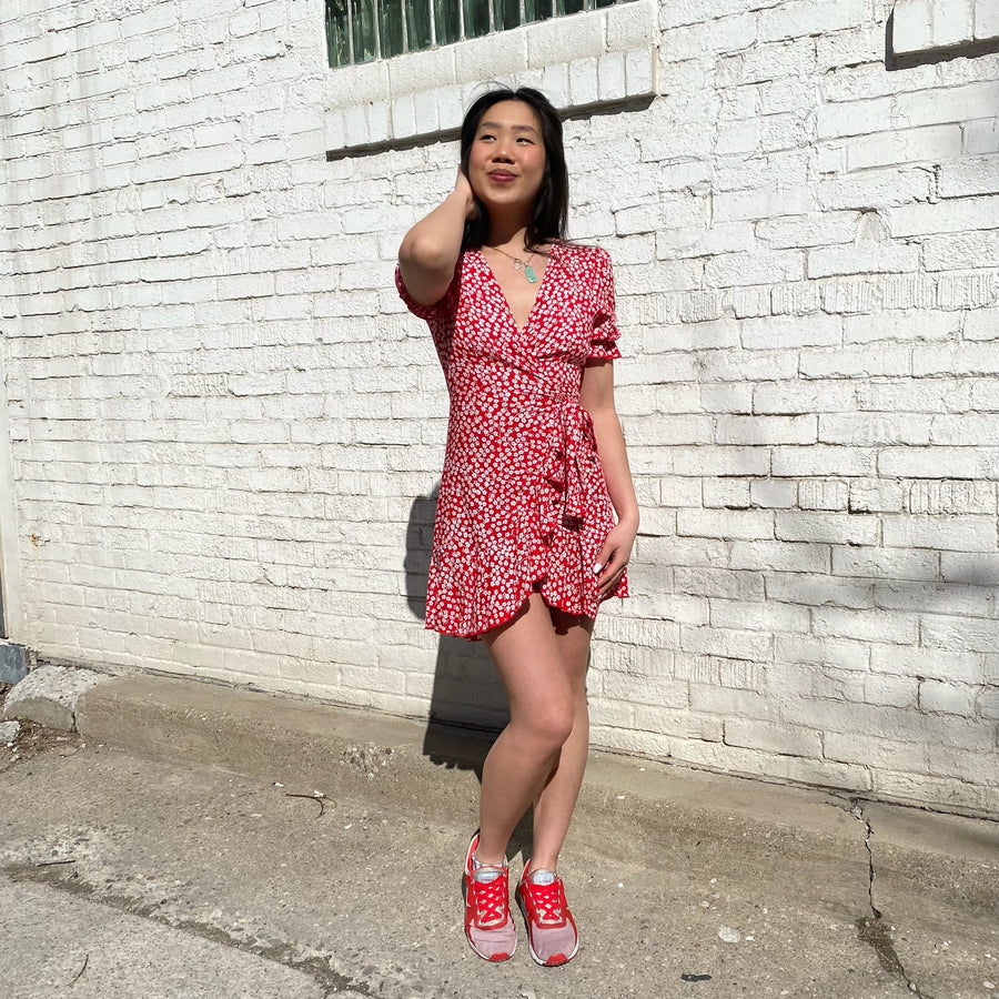 MOIRA Floral Mini Dress