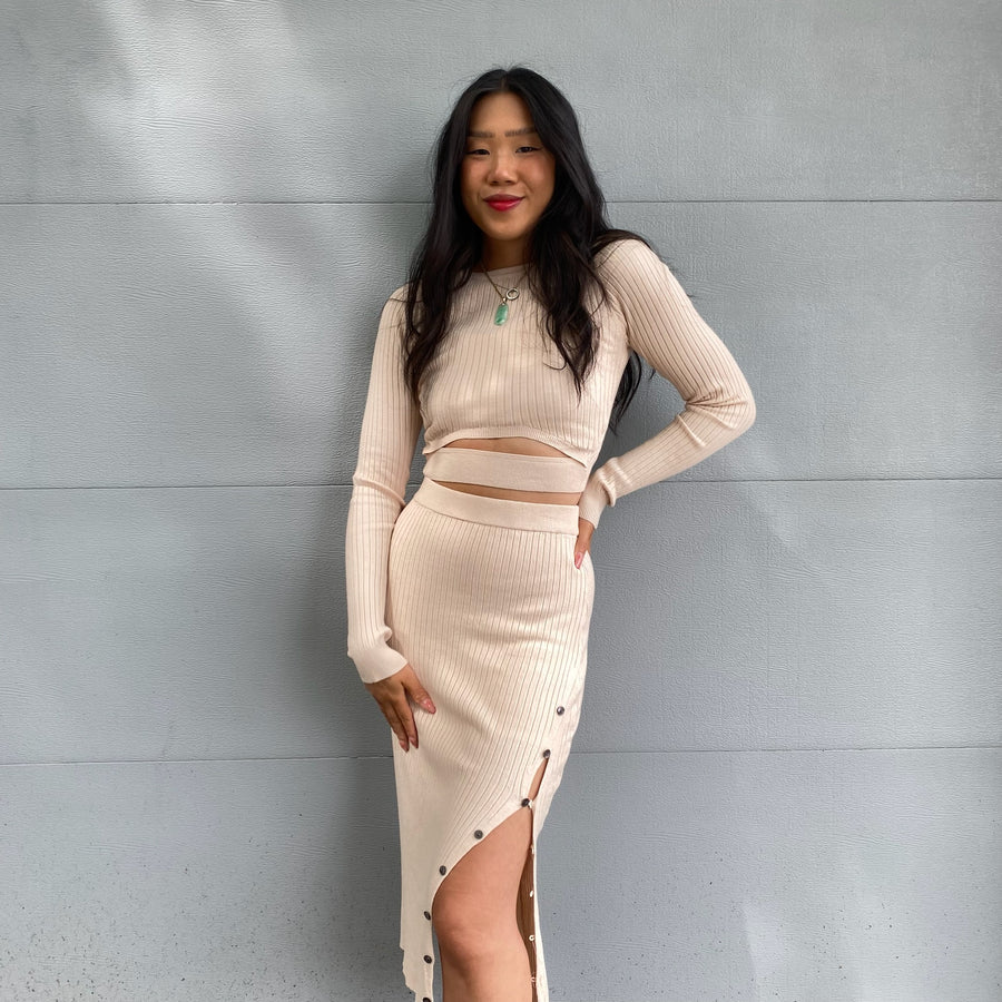 ELOISE Knit Midi Skirt