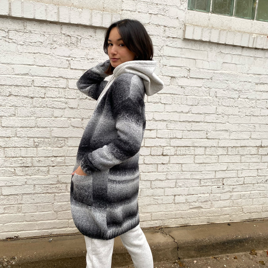 AYLA Colour Block Cardigan