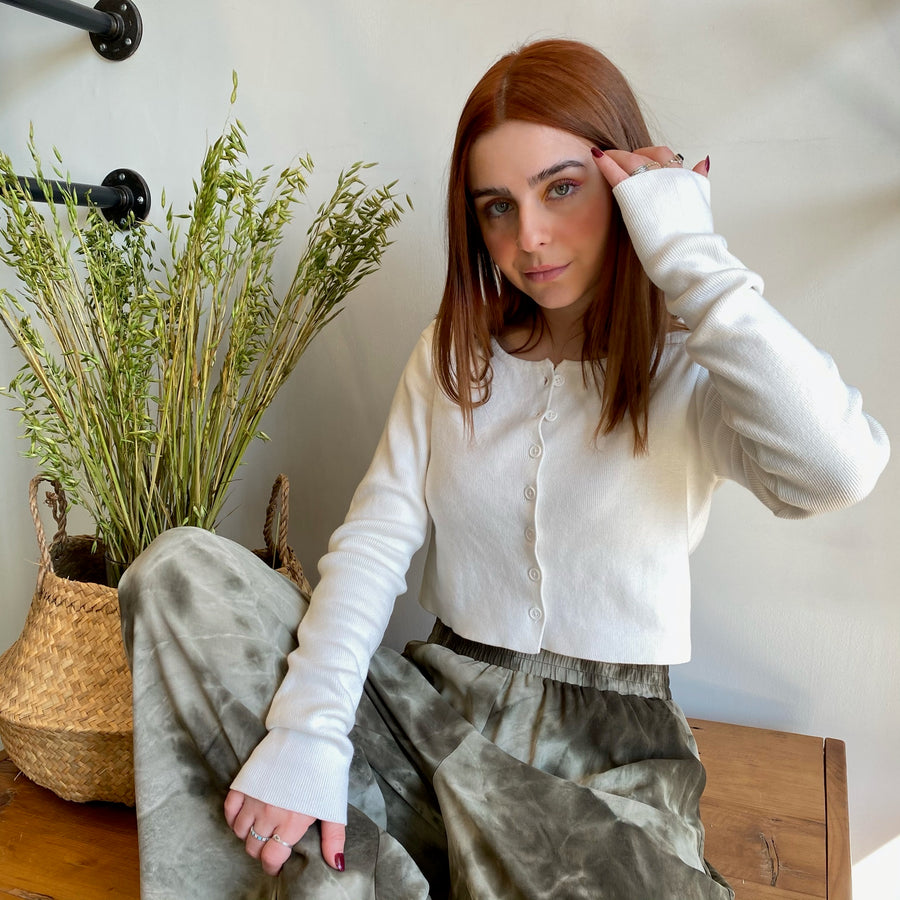 CINDI Cropped Cardigan