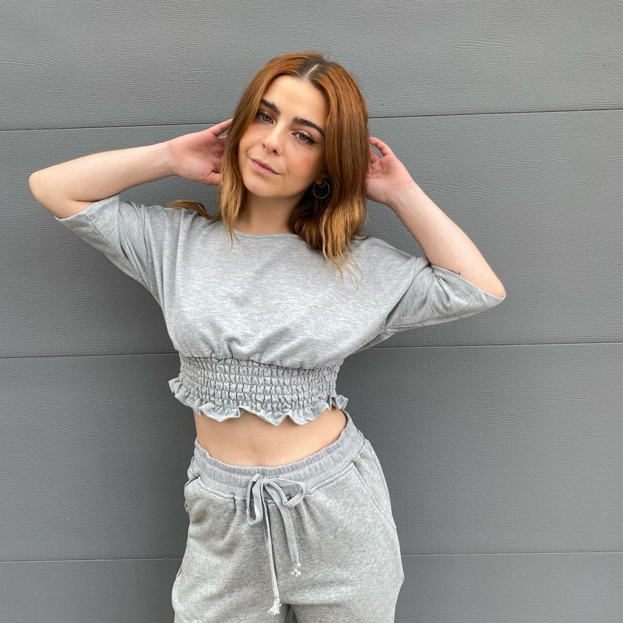 RUTHIE Ruche Waist Top