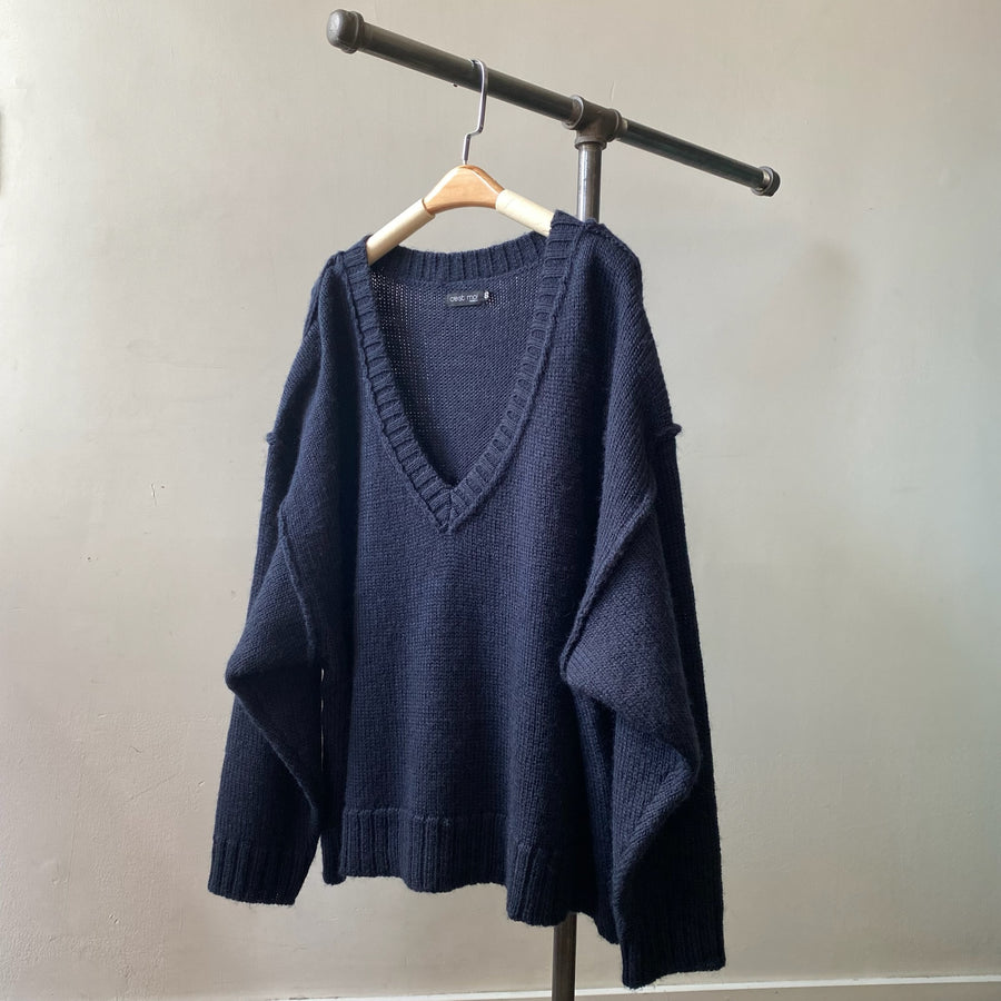 MILANO Deep V Neck Sweater