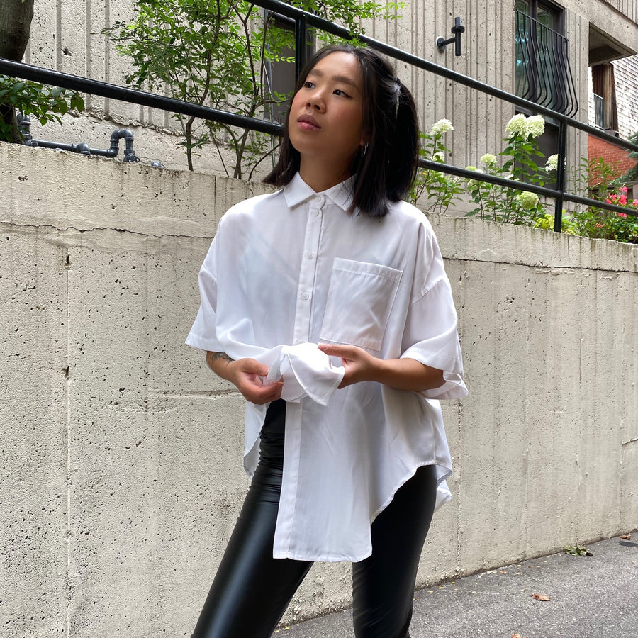 MOLLY Tie Front Shirt