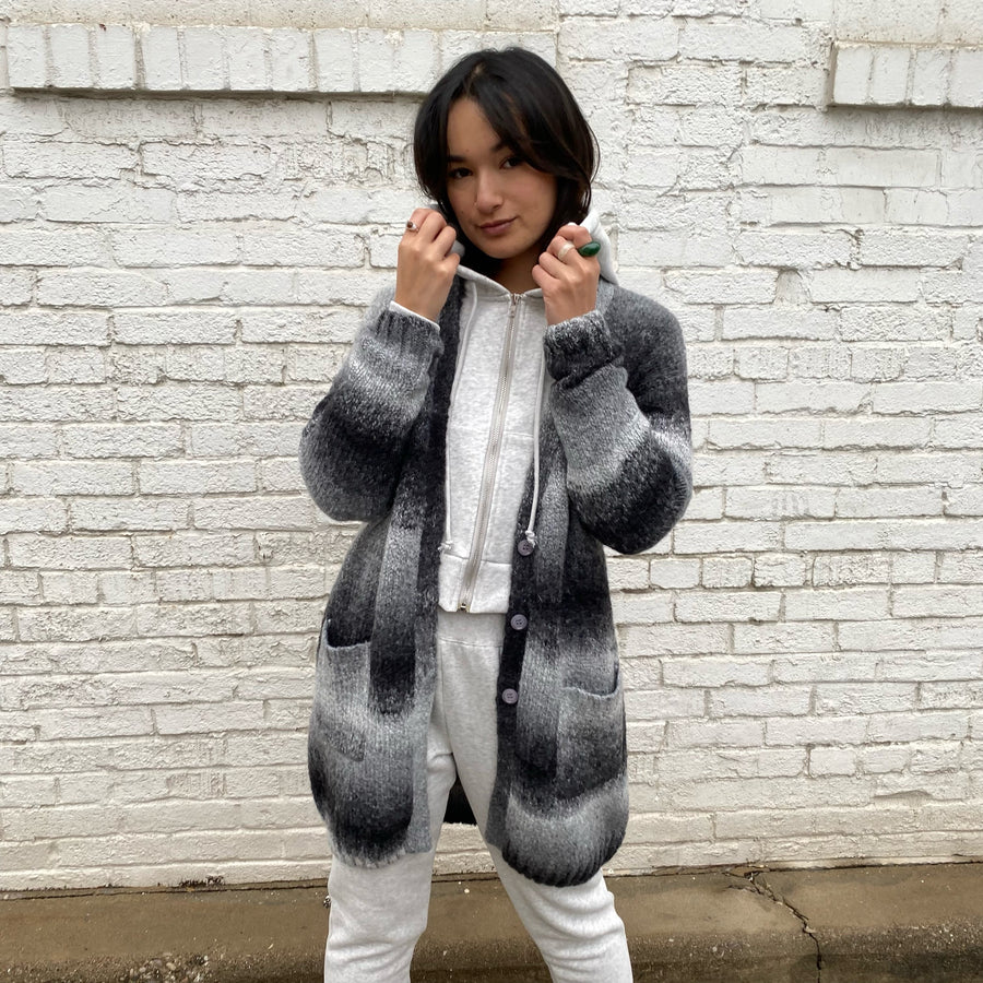 AYLA Colour Block Cardigan