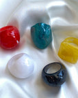 Colourful Resin Ring