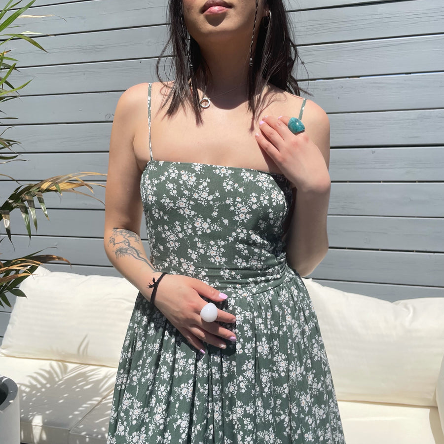 FLEUR Floral Maxi Dress