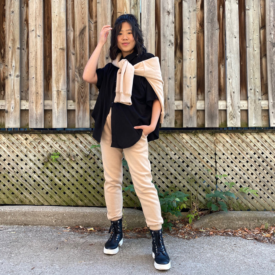 MOLLY Tie Front Shirt