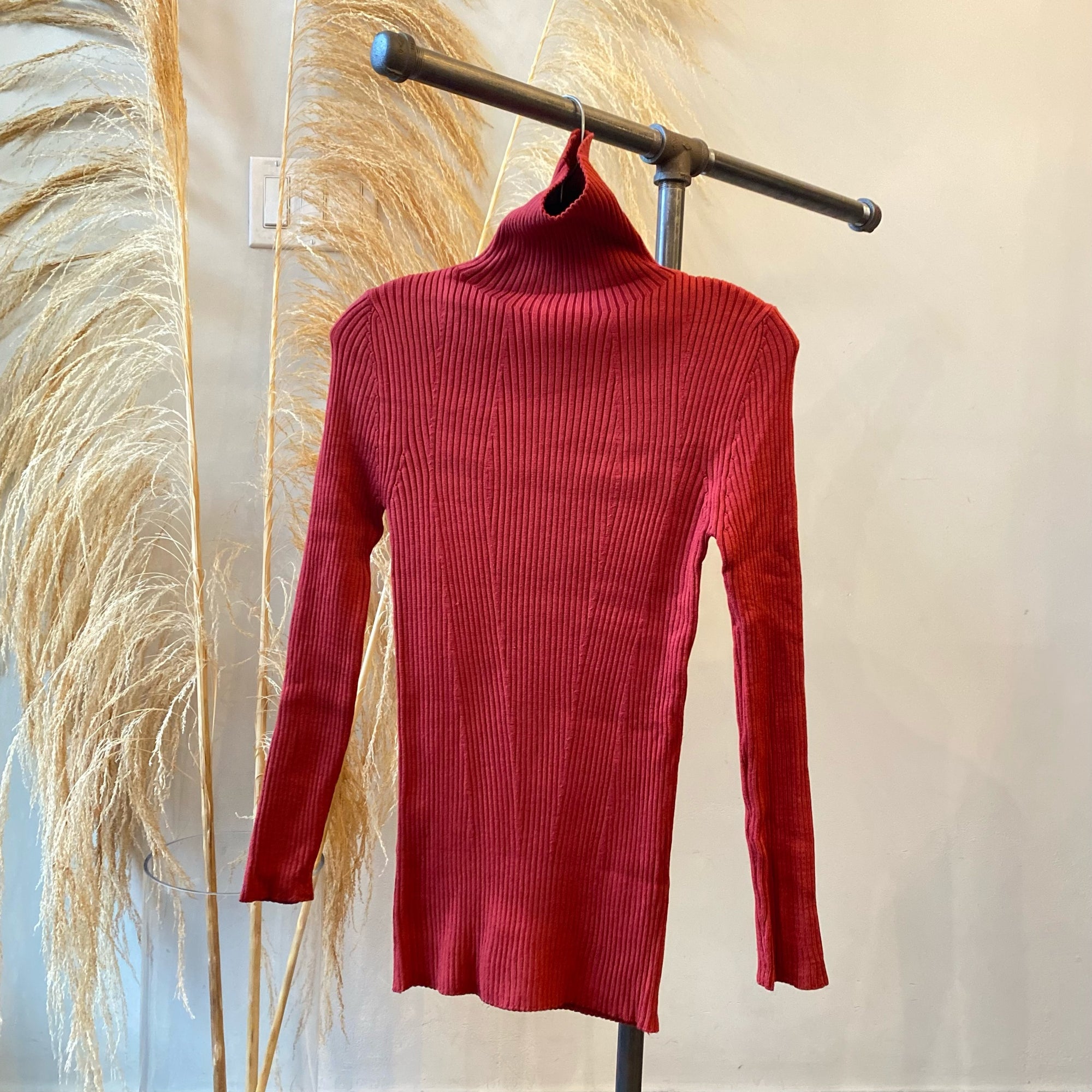VIDAH Ribbed Turtleneck