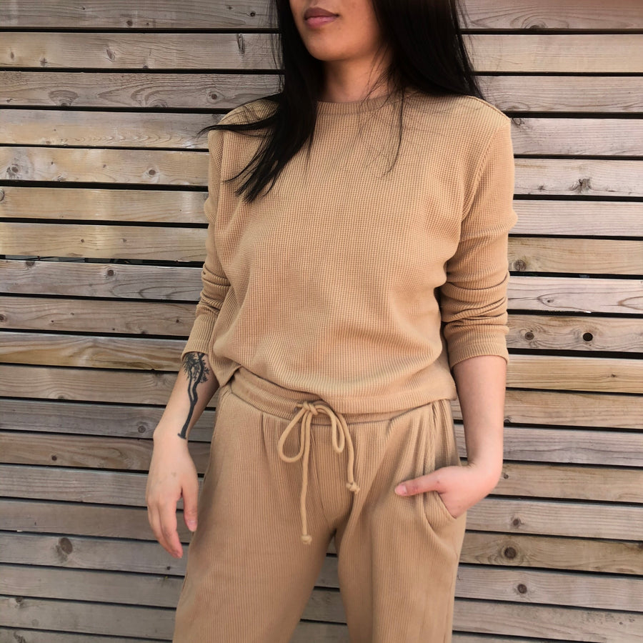 YASMIN Waffle Sweatpant