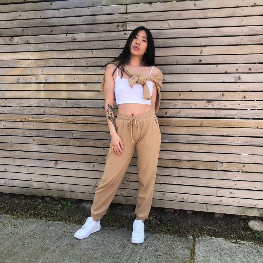 YASMIN Waffle Sweatpant
