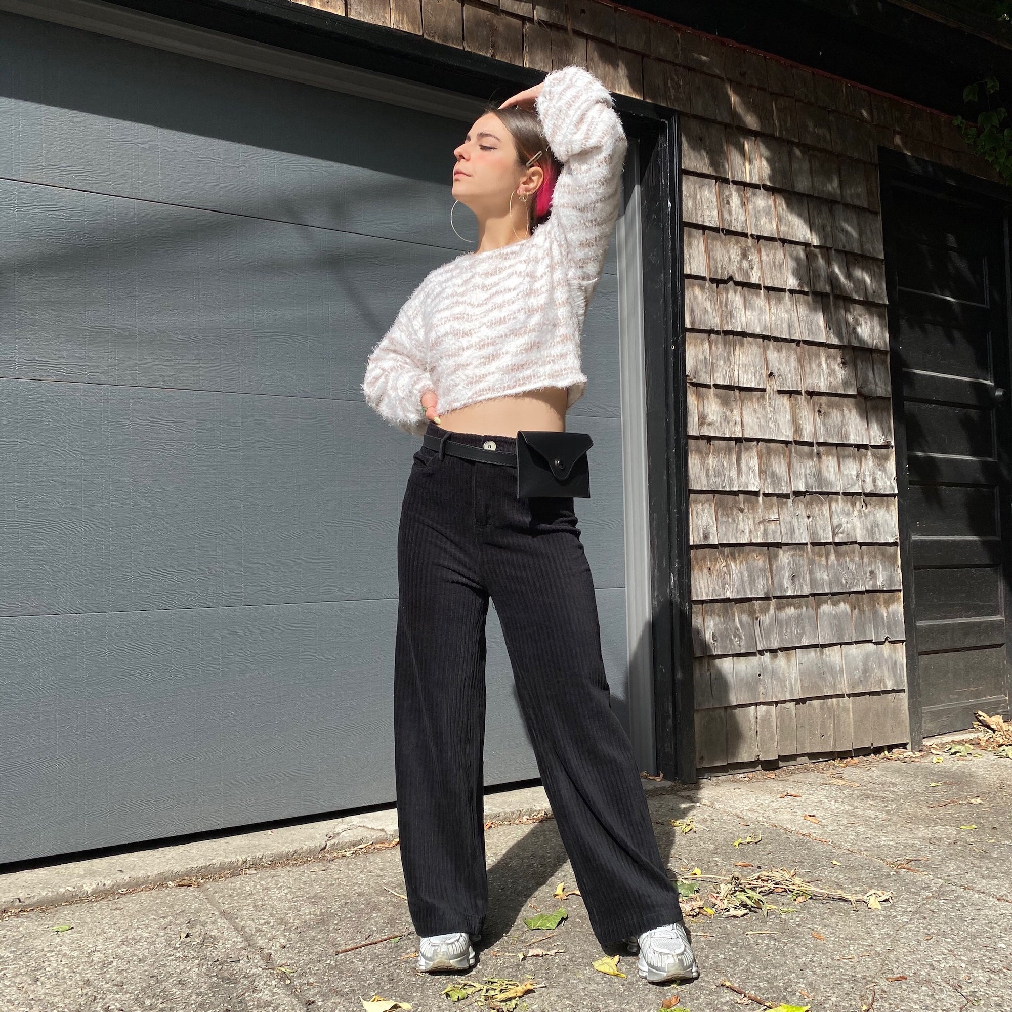REMI High Waist Corduroy Pant