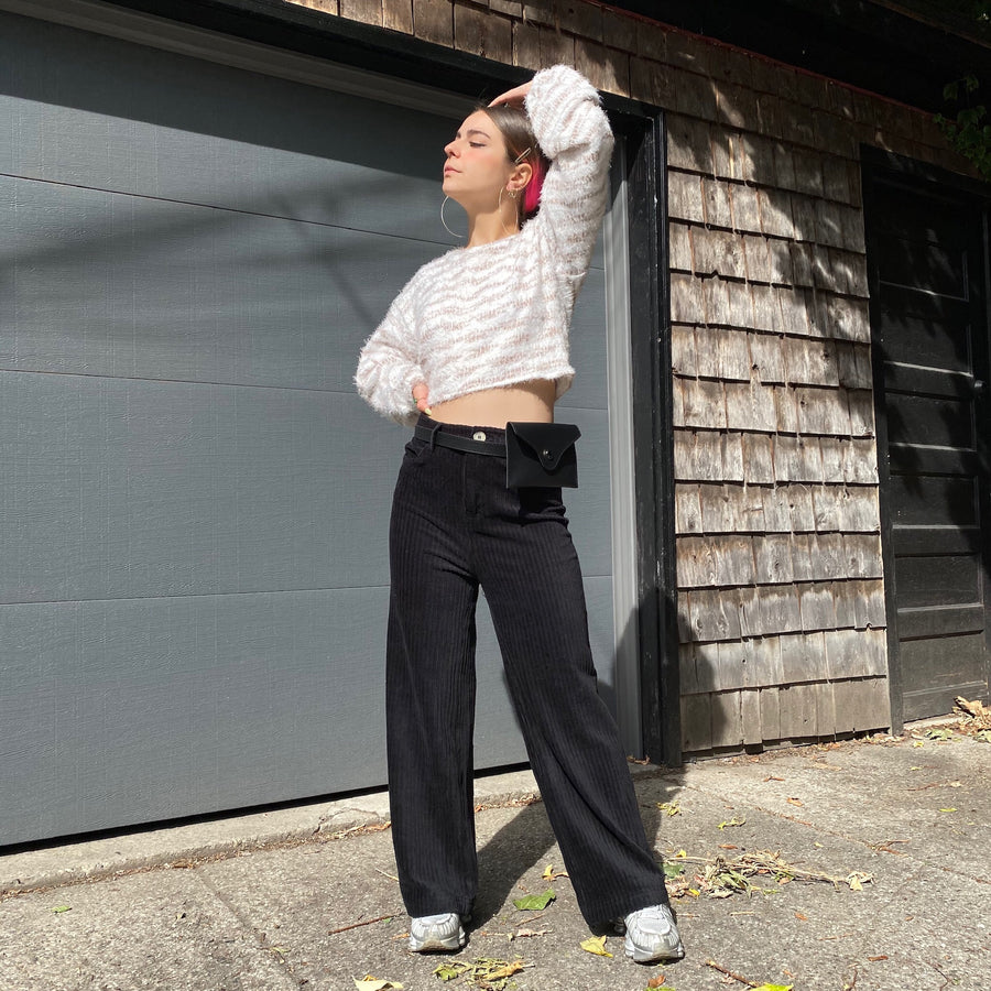 REMI High Waist Corduroy Pant